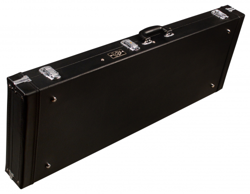 Horizontal back view of Deluxe Electric Solid Body Guitar Case