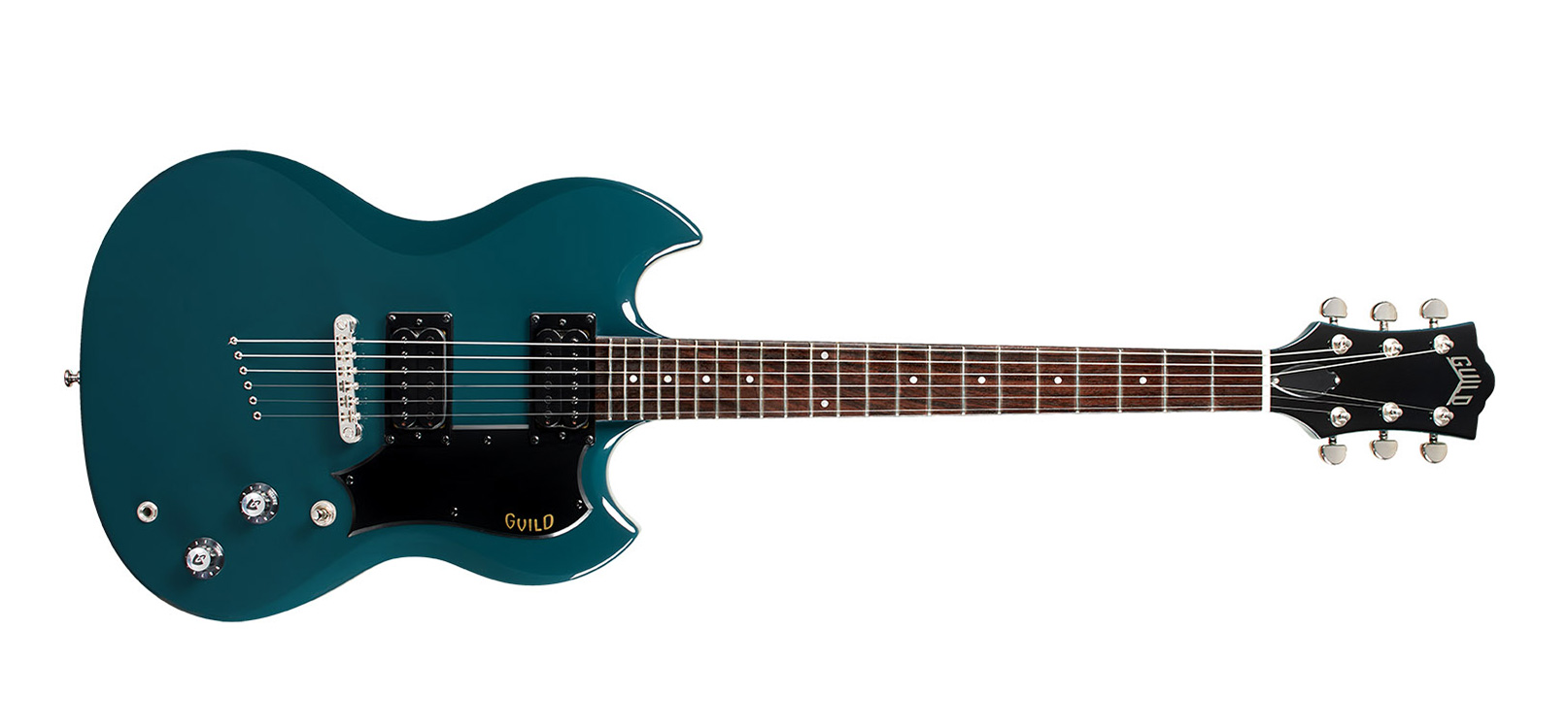 Horizontal front view of Polara Blue Steel