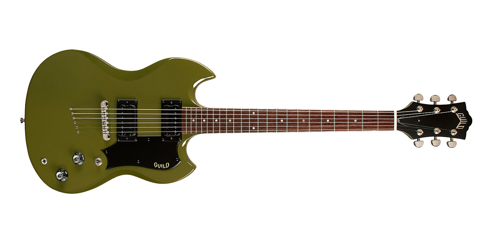 Horizontal front view of Polara Phantom Green