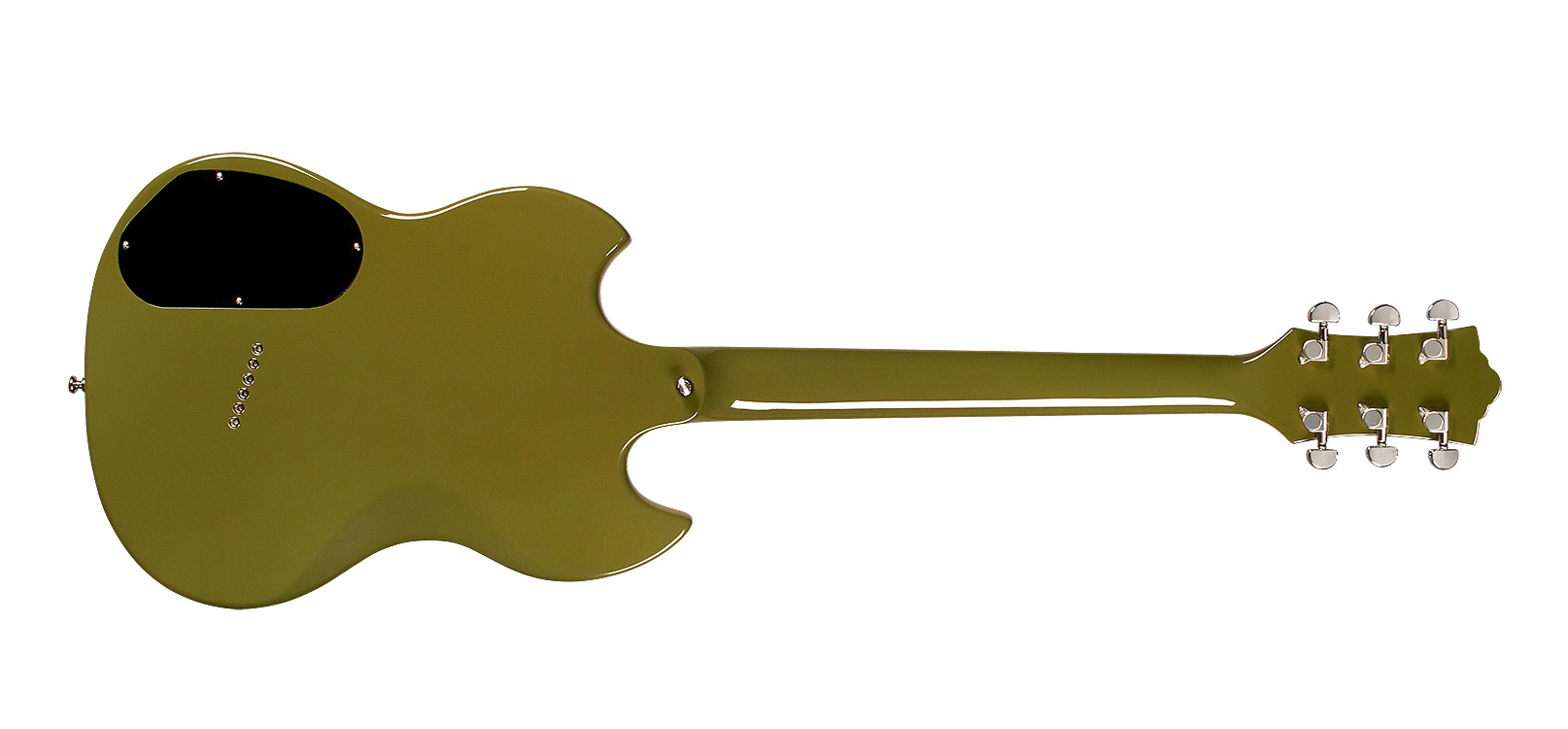 Horizontal back view of Polara Phantom Green