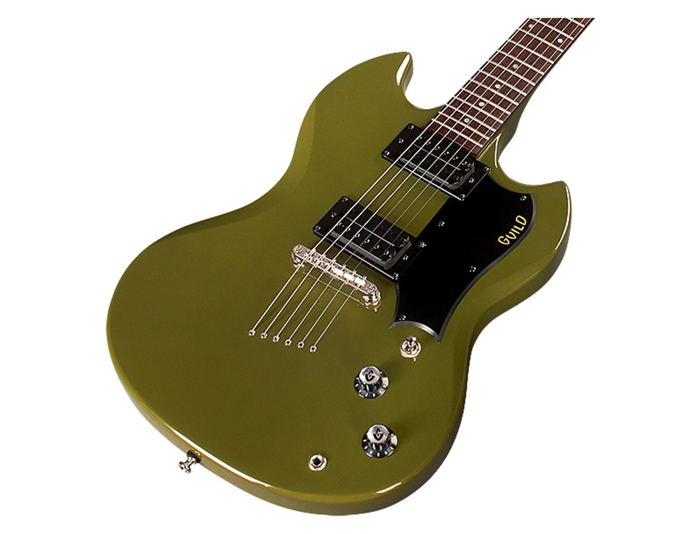 Close up front angle view of Polara Phantom Green