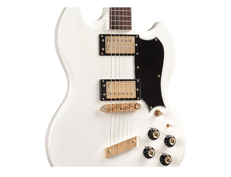 Close up front view of USA Artist Edition S-100 Polara Kim Thayil