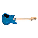 Horizontal back view of Surfliner Catalina Blue electric guitar 