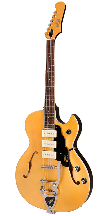 Vertical front view of Starfire I Jet90 Satin Gold