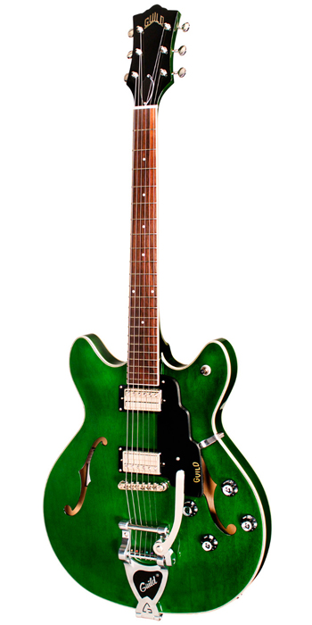 Vertical front view of Starfire I DC Emerald Green
