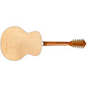 Horizontal back view of F-512E Maple Natural guitar thumbnail