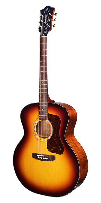 Vertical front view of F-40 Vintage Sunburst