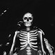 The Maine Forever Halloween album cover or a person painted as a skeleton