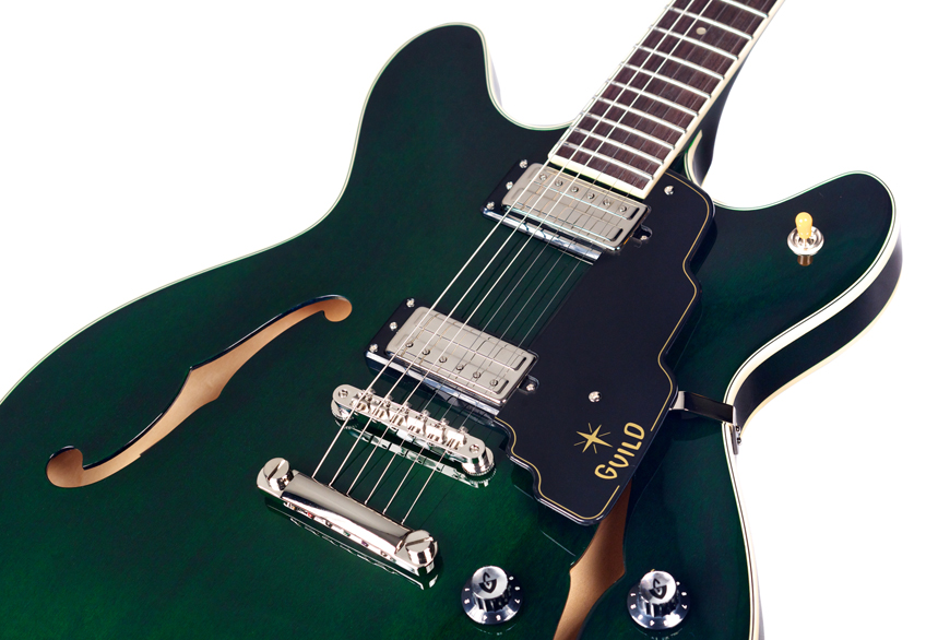 Starfire IV ST Maple Emerald Green | Guild Guitars