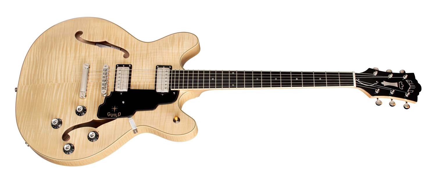 Starfire IV ST Natural Flamed Maple | Guild Guitars