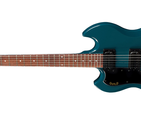 Horizontal view of Left Handed Polara Blue Steel
