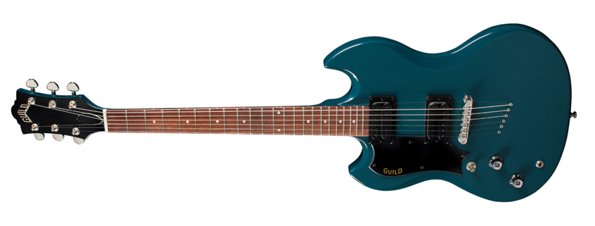 Horizontal view of Left Handed Polara Blue Steel
