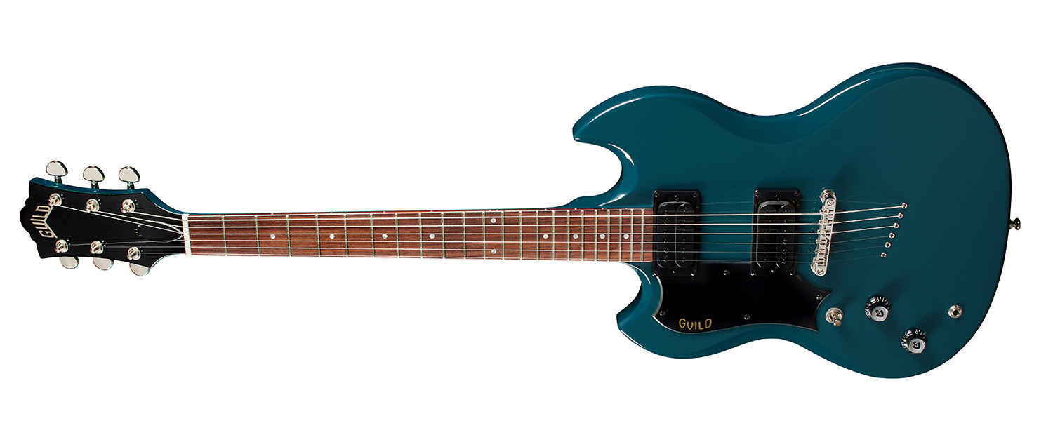 Horizontal view of Left Handed Polara Blue Steel