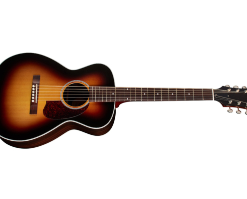 Horizontal side view of M-50 Antique Burst