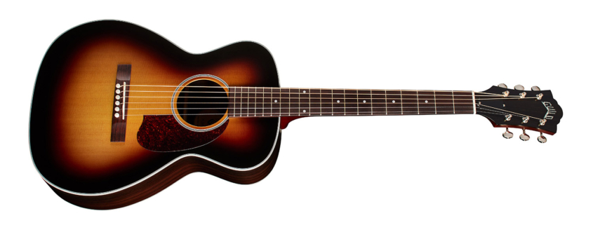 Horizontal side view of M-50 Antique Burst