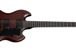 Horizontal front view of Polara Limited NIght Edition Vintage Walnut